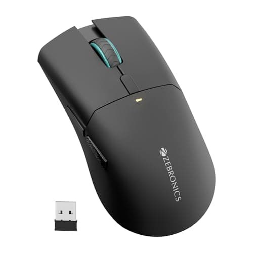 Zebronics Blanc 100 Rechargeable Dual Mode Wireless Mouse