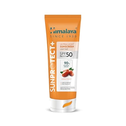 Himalaya Sun Protect+ Ultra Light Sunscreen SPF 50 PA++++ (50g)