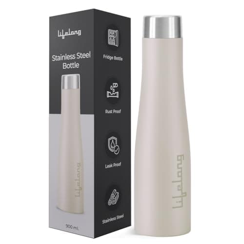 Lifelong Stainless Steel Water Bottle 900ml LLBT03AB