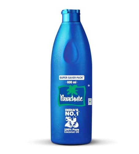 Parachute 100% Pure Coconut Oil, 600 ml