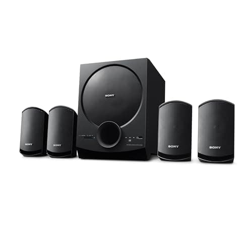 Sony SA-D40M2 All in One 4.1ch Home Theatre System with 100W Power Output and Powerful Subwoofer – Black (Model no.YY2090C)