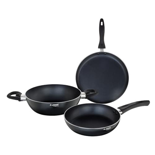 Judge by Prestige Ace Non-Stick Cookware Set (3 Pieces)