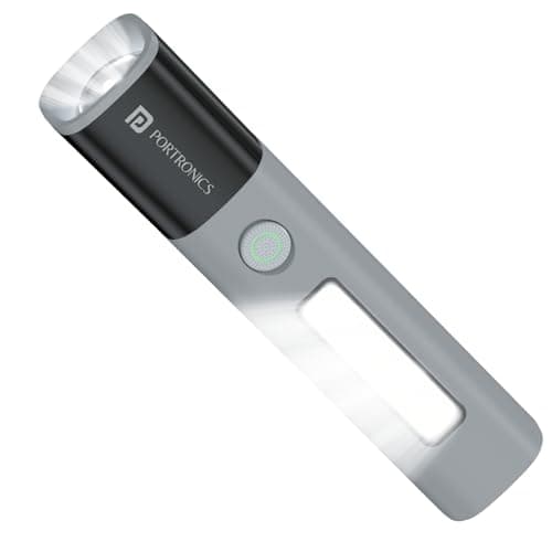 Portronics Eco Glow 2 Rechargeable Flashlight Torch