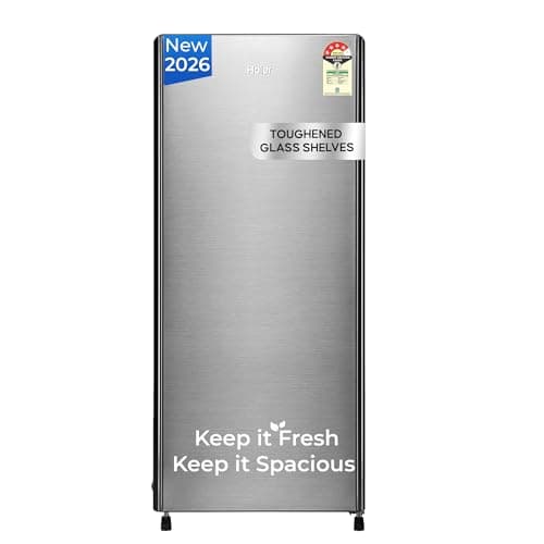 Haier 190 L 4 Star Single Door Refrigerator (HED-204TDSA-N)