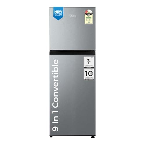 Midea 233L 2 Star Double Door Refrigerator