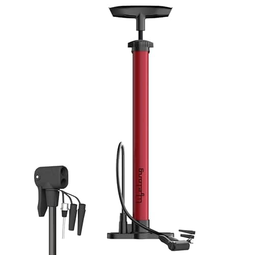 Lifelong Portable High Pressure Bicycle Air Pump