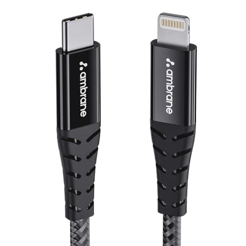 Ambrane RTL-125 Type-C to Lightning Cable 1.25m
