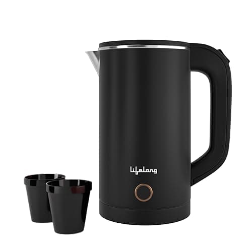 Lifelong 0.8L 600W Electric Kettle with 2 Cups