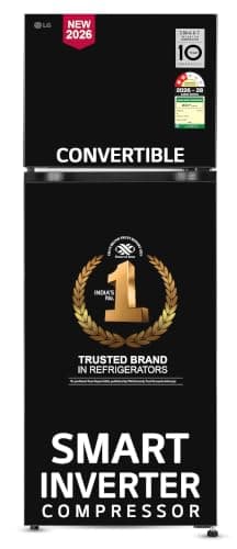 LG 251 L 2 Star Convertible Frost-Free Double Door Refrigerator