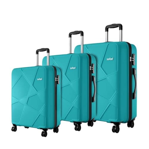 Safari Pentagon Pro 8 Wheels Set of 3 Trolley Bags