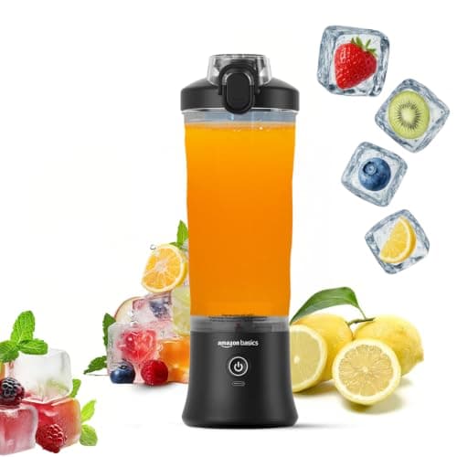 Amazon Basics Portable USB Rechargeable Hand Blender 600 ml