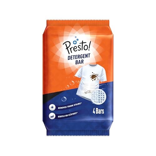 Presto! Detergent Bar 250g (Pack of 4)