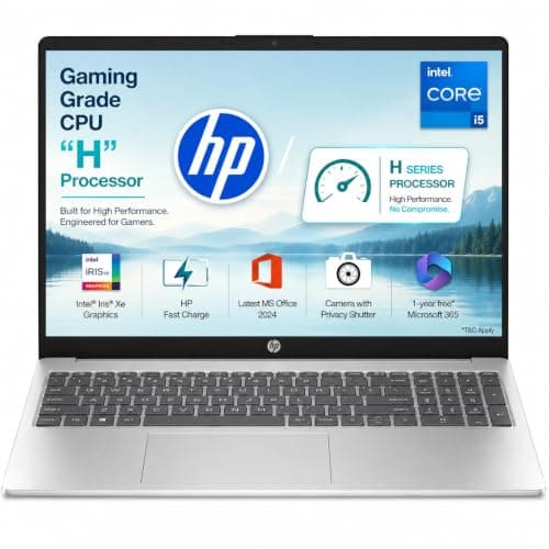 HP 15 Intel Core i5 15.6-inch Laptop