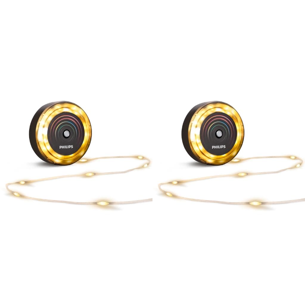 PHILIPS GleamString Rechargeable LED String Lights 8M Reel Pack of 2