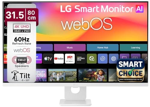 LG 32U721SB 31.5 Inch 4K UHD Smart Monitor