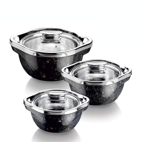Signoraware Royal Bliss Insulated Casserole Set (3 Pieces)