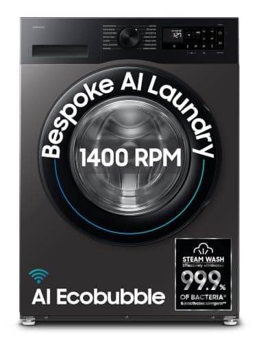 Samsung 9 kg 5 Star AI EcoBubble Front Load Washing Machine