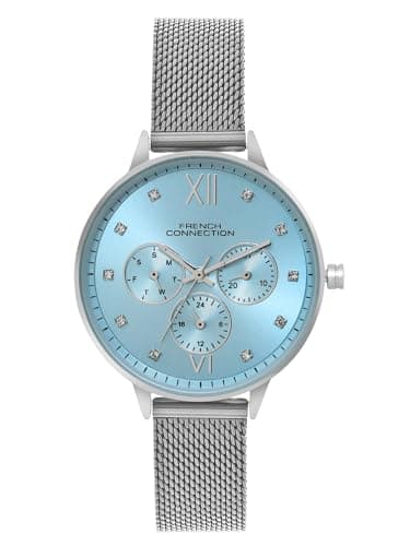 French Connection Bloom Round Dial Multifunction Women Watch