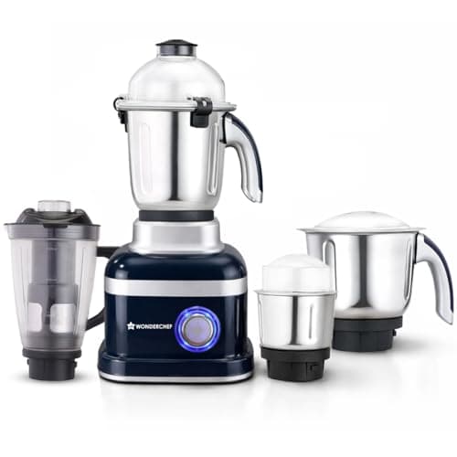 Wonderchef Cube 1000W Mixer Grinder with 4 Jars