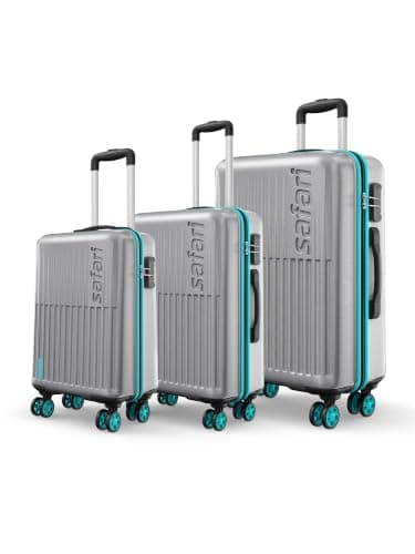 Safari Astra Neo 8 Wheels Set of 3 Trolley Bags
