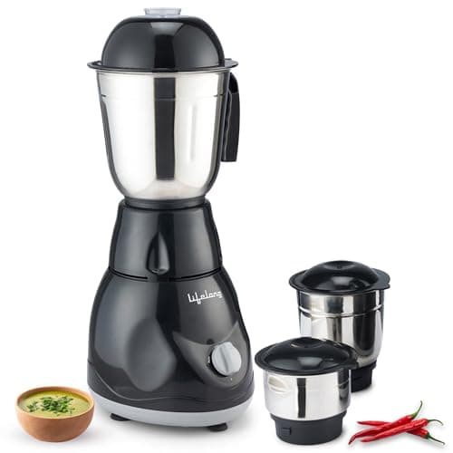 Lifelong LLMG23 Power Pro 500W Mixer Grinder with 3 Jars