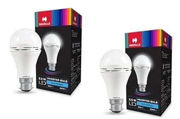 Havells 8.5W LED Emergency Bulb (Pack of 2)