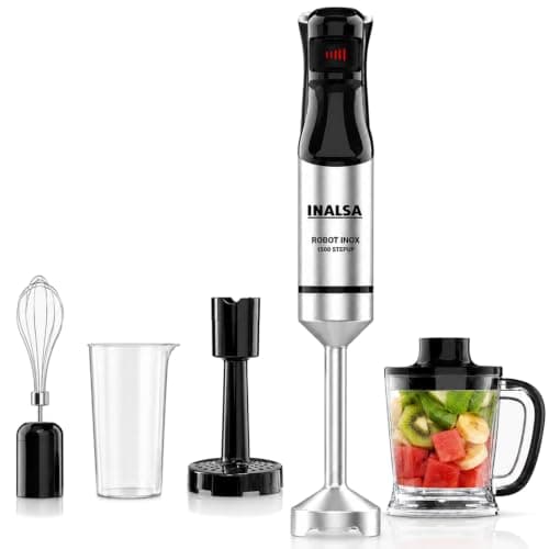 INALSA Robot INOX 1500 StepUp 1500W Hand Blender