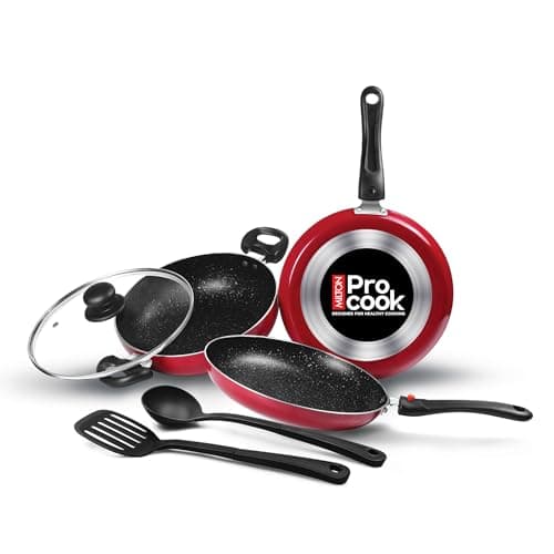 Milton Pro Cook Kitchen Pride 5 Piece Non Stick Cookware Set