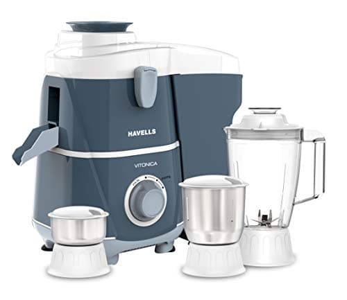 Havells Vitonica 500W Juicer Mixer Grinder with 3 Jars