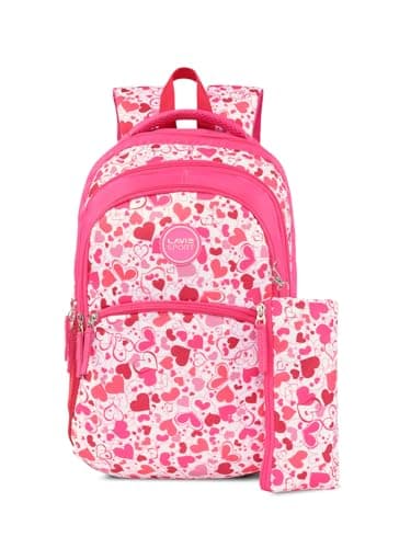 Lavie Sport Heartpop 22L Backpack with Rain Cover