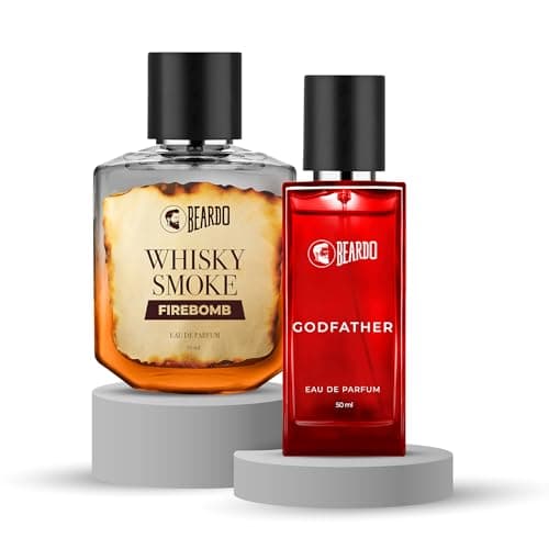 Beardo GodFather & Whisky Smoke Firebomb Perfume Combo (50ml x 2)