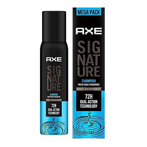 AXE Signature Champion Deodorant Long Lasting No Gas Body Perfume For Men 200 Ml