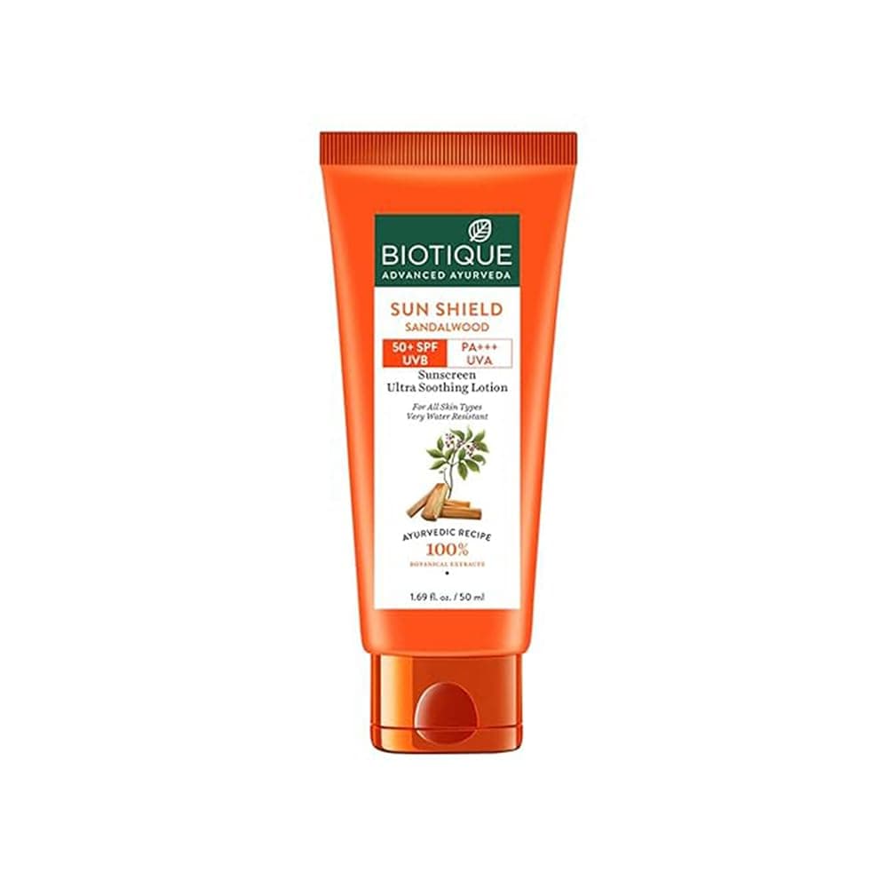 Biotique Bio Sandalwood Sunscreen Face Lotion SPF 50+ 50ml
