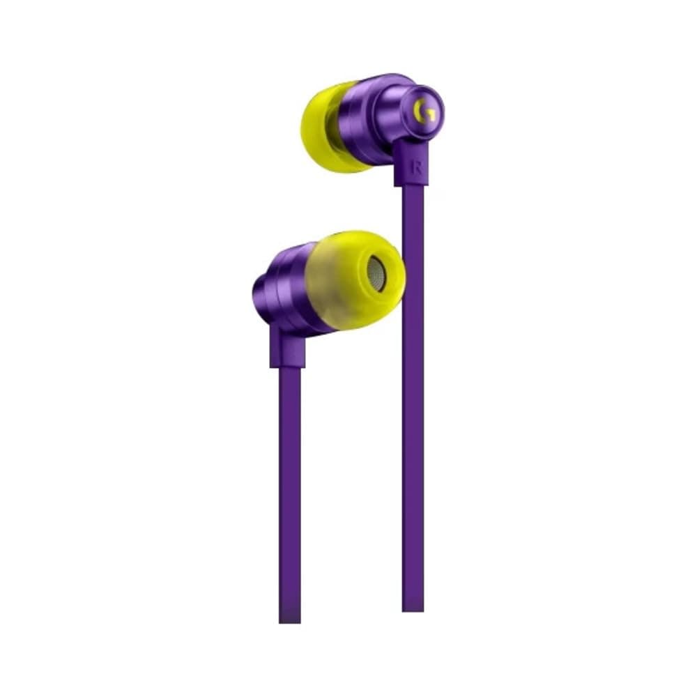 Logitech G333 Dual Driver Gaming Earphones with USB-C Adapter