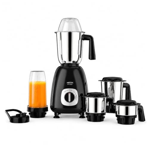 Milton Artis 1000W Mixer Grinder with 5 Jars