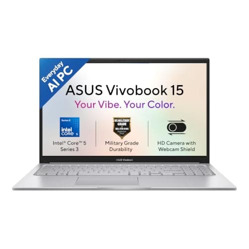 ASUS Vivobook 15 Intel Core 5 8GB 512GB SSD Laptop