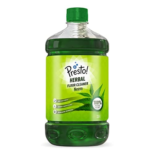 Amazon Brand - Presto! Disinfectant Floor Cleaner Neem 2.5L