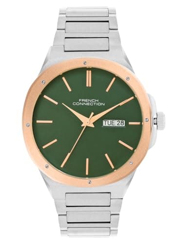French Connection Uno Round Dial Mens Analogue Watch FCH04SM-G