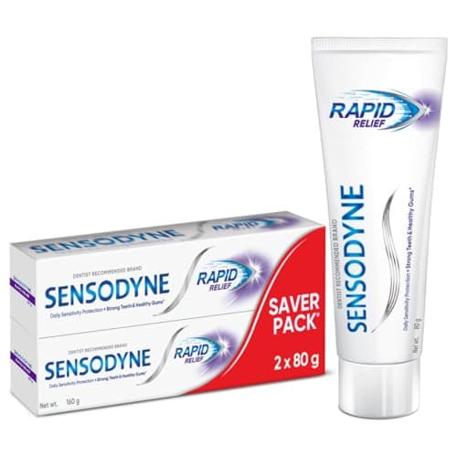 Sensodyne Rapid Relief Toothpaste Combo Pack 160g