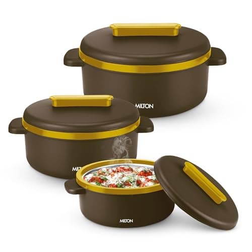 Milton Micronova Jr. Inner Stainless Steel Casserole Set of 3
