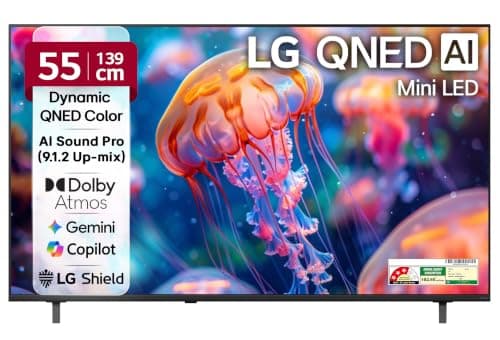 LG 55 Inch 4K Ultra HD Smart QNED Mini LED TV