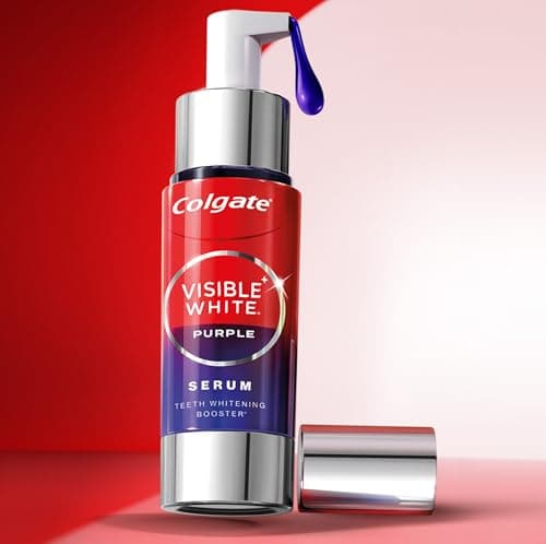 Colgate Visible White Purple Teeth Whitening Serum 40ml