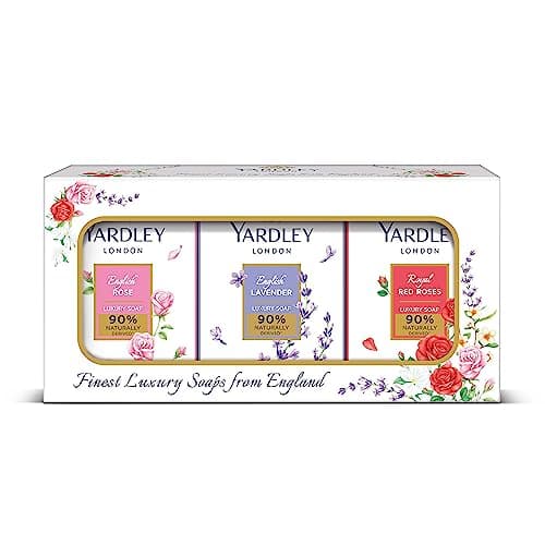 Yardley London Luxury Soap Assorted Pack of 6 (100g each)