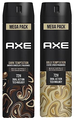 AXE Dark & Gold Temptation Deodorant Bodyspray (215 ml x 2)