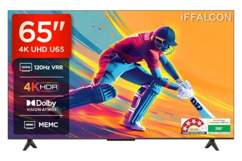 iFFALCON 65 Inch 4K Ultra HD Smart LED Google TV