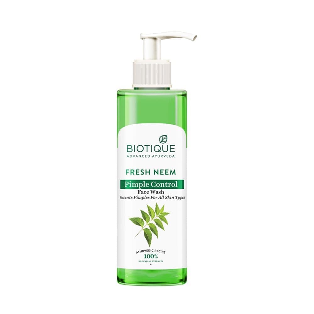 Biotique Fresh Neem Pimple Control Face Wash 200ml