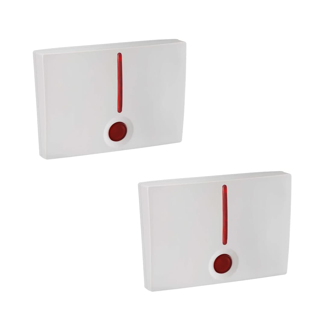 Anchor by Panasonic Wahe Guru Door Bell for Home and Office (Pack of 2, White)