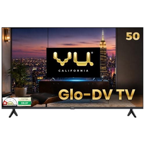 Vu 50 Inch GloQLED 4K Smart Google TV