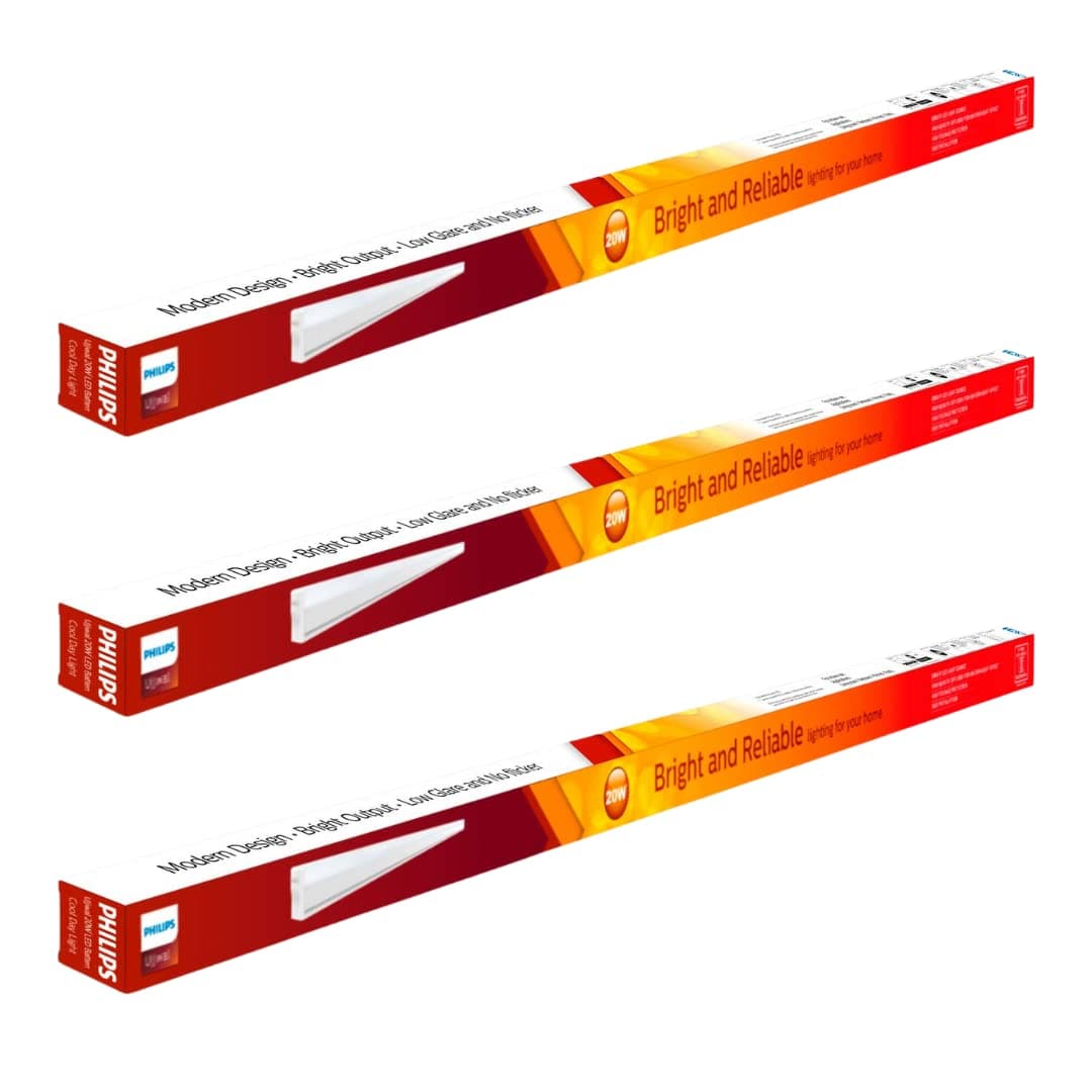 Philips Ujjwal 20W LED Batten Tubelight (Pack of 3)