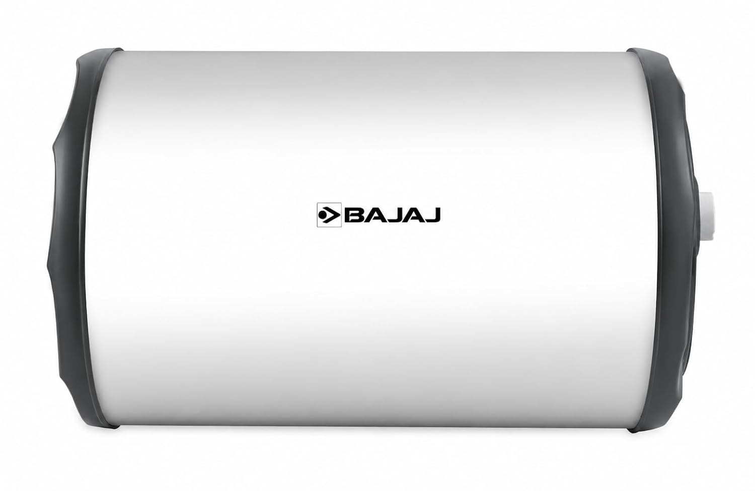 Bajaj Majesty Pro Horizontal Geyser 25 L (Right pipe)| Glassline coated tank | Shock resistant body | Warranty: 7 Yr Tank, 2 Yr Comprehensive | BEE Rating 4 Star | Suitable for low ceiling heights